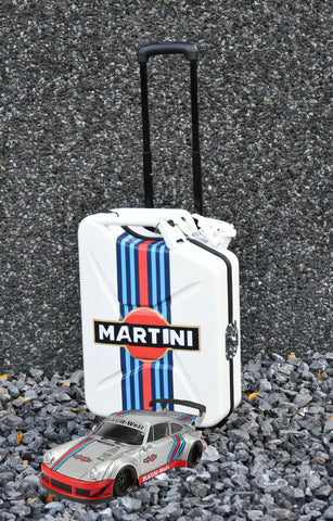 Combo G-Case Travelcase Martini & Model Car Porsche 911/930